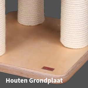 Houten Grondplaat krabpaal