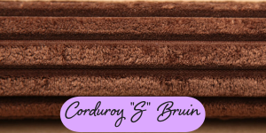 voorbeeld stof Corduroy S bruin